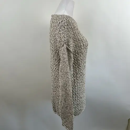 Denim & Co Womens Naturals Boatneck Sweater Neutral Multi Color Size XS A3790 Tan