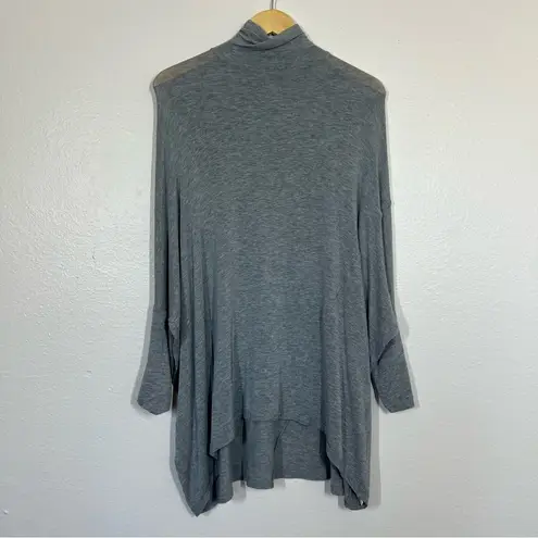 Free People  Grey Turtle Neck Tunic Top