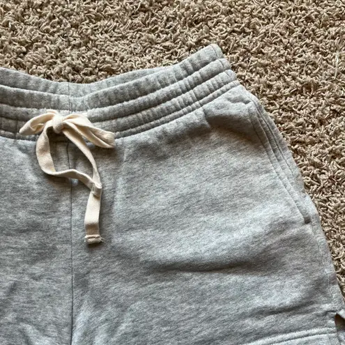 Girlfriend Collective Heather Gray 50/50 Sweat Shorts