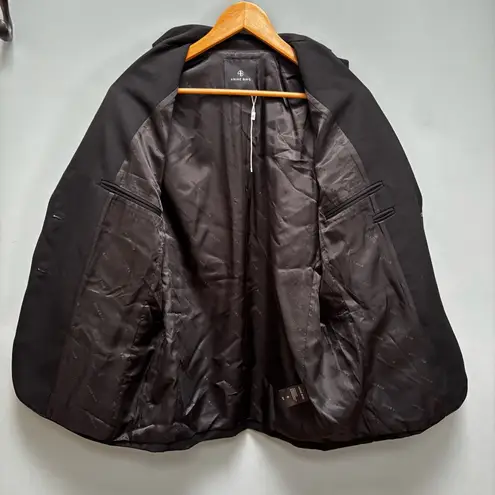 ANINE BING Classic Wool Blazer in Black S