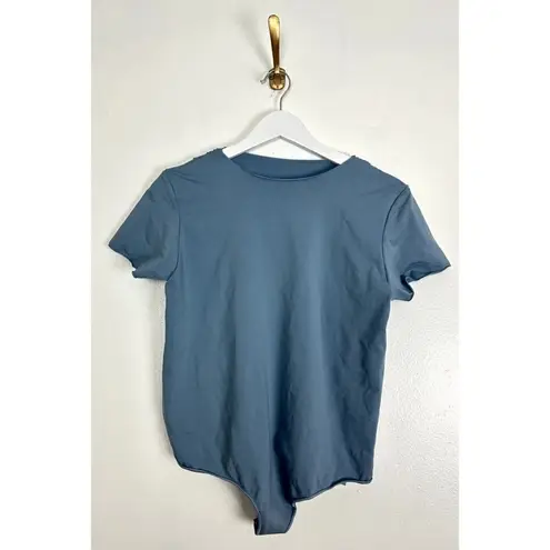 SKIMS Essential T-Shirt Thong Bodysuit in Arctic Size 4X/5X