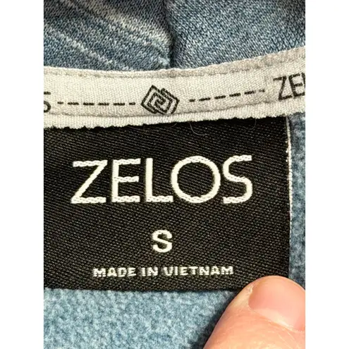 Zelos Women's Mock Neck Striped Long Sleeve Activewear Top Size S Athleisure