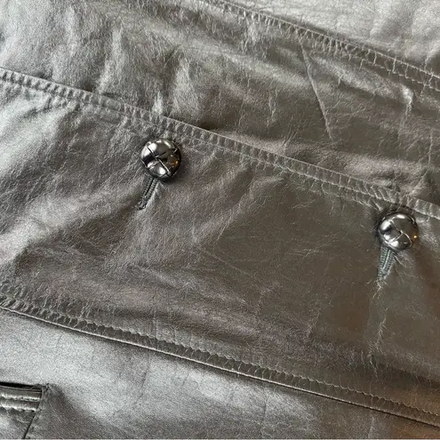 Vintage Sears Men’s Black Leather Jacket Coat Zip Out Fur Lining L XL