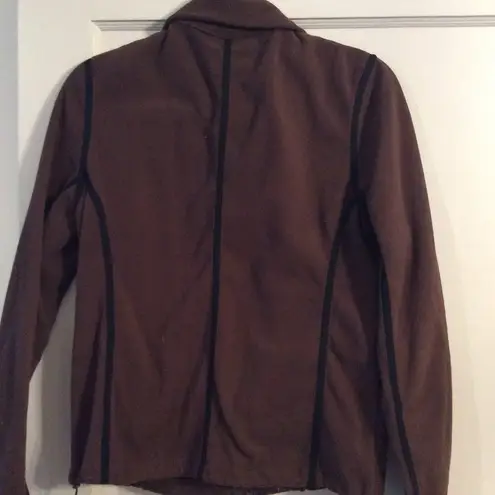 Athleta  Brown Medium M womens zip up jacket stretch - Image 6