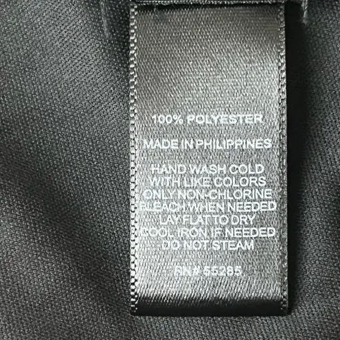 EXPRESS  Sheer Crochet Black Eyelet Party  3/4 Sleeve Sheath Dress Sz XS HOCO