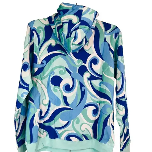 Hill House  Kaleidoscope The Allie Zip Up Hoodie Small