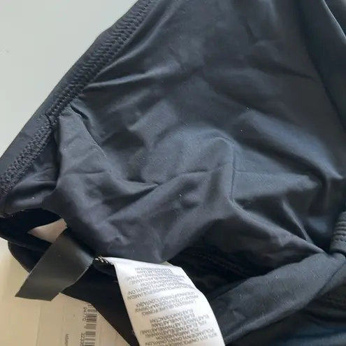 La Blanca Island Goddess High Neck Midkini Top - Black, Size 14, NWT