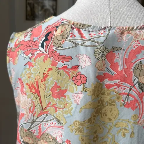 NWT Go Silk GoSilk 100% Washable Silk Sleeveless Top $328 L Orange Size XL