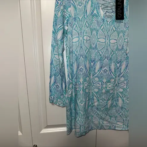 Catalina Lace Up Lightweight Longsleeve Blouse S