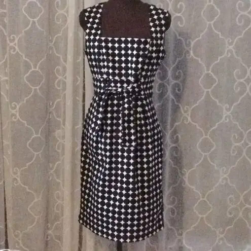 kim rogers Kim Roger’s Retro B&W Cotton Dress