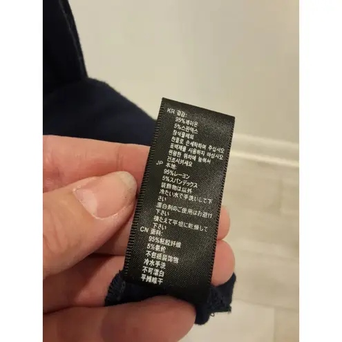 Twentyone Royal Blue With Sequins Sleeveless Halter Size S Womens Tank