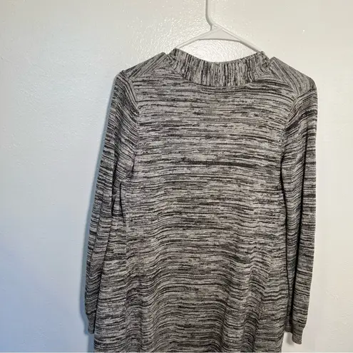 Belldini Open Duster Cardigan Marled Gray