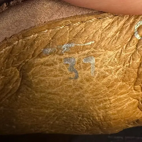 Miz Mooz Caitlin Ankle Leather Booties Peep toe shoes in Rose size 37/6.5-7