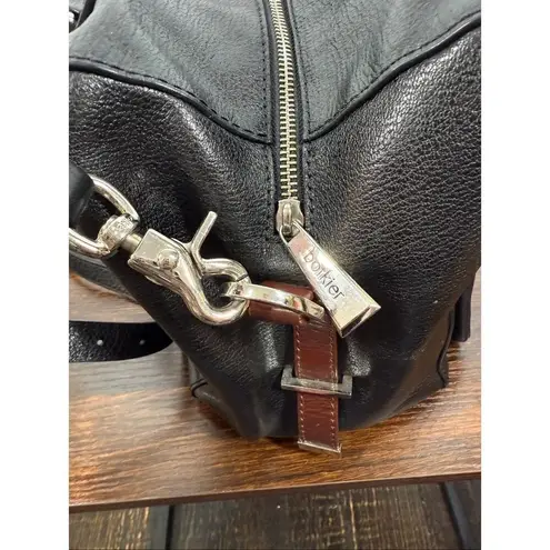 Botkier Women’s purse large black brown silver