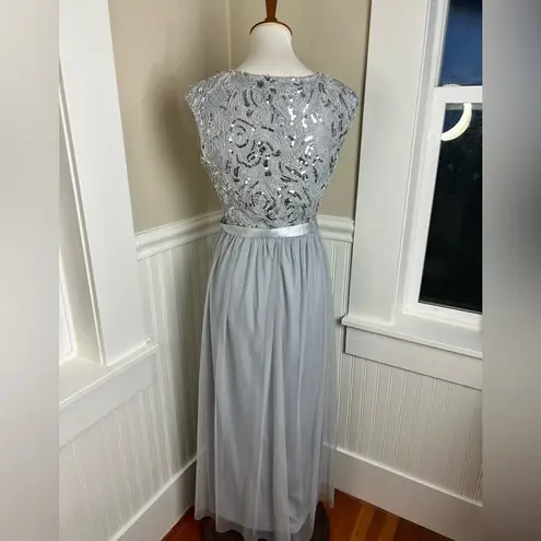 Candalite Maxi Dress Prom Dress Event Holiday Dress Sequin & Chiffon