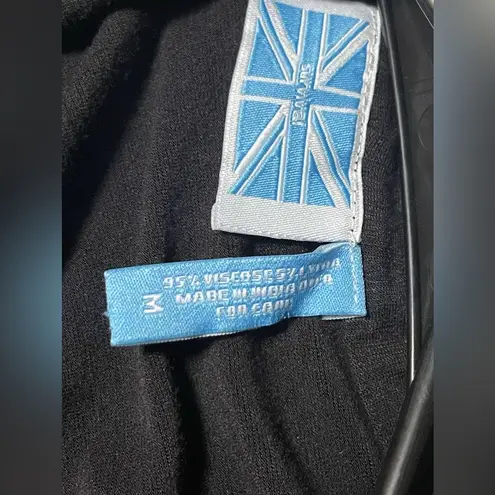 Survival Women’s Black Open or Tie Wrap Front Cardigan Size M Size M