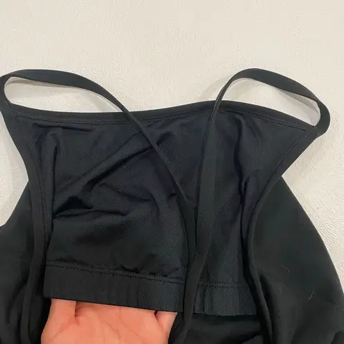 Everyday Yoga Black Strappy Sports Bra/Crop Tank – Medium Activewear Top