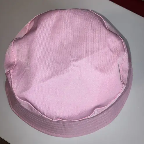 Do More Of What You Love Pink Bucket Hat New Without Tags