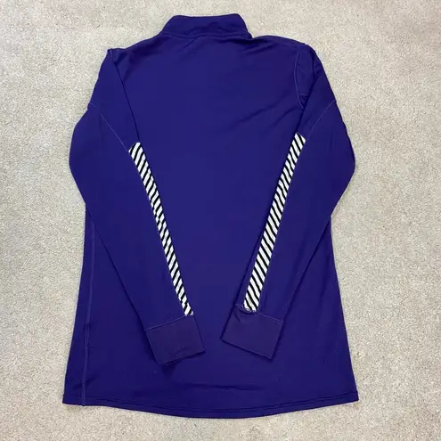 Helly Hansen  Snowflake Graphic 1/4 Zip Pullover LIFA Base Layer Top Size M - Image 3