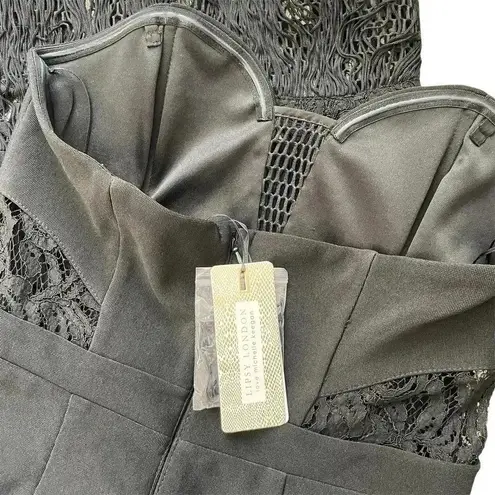 NWT Lipsy London Black Strapless Dress LBD Size undefined