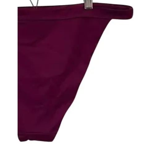 ANDIE NWT Swim The Caicos Bikini Hipster Bikini Bottom Wide Strap XL Plum #3556