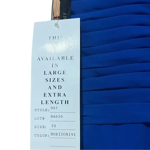 Bill Levkoff Bridesmaid Dress 997 Prom Wedding Long Gown Sleeveless Chiffon Maxi