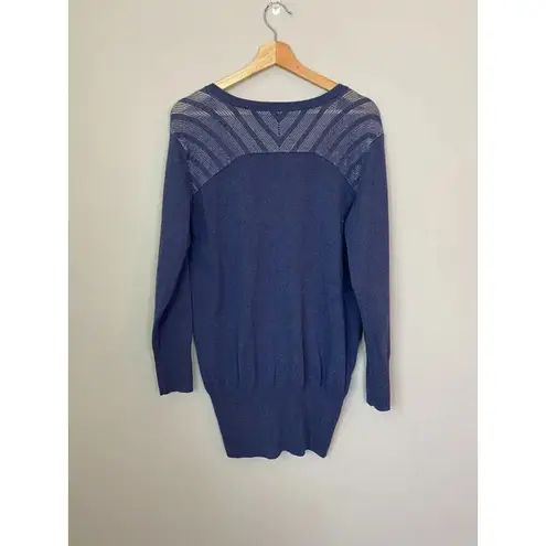 Lolë Lole Womens Sz Large Long Sleeve Mesh Knit V