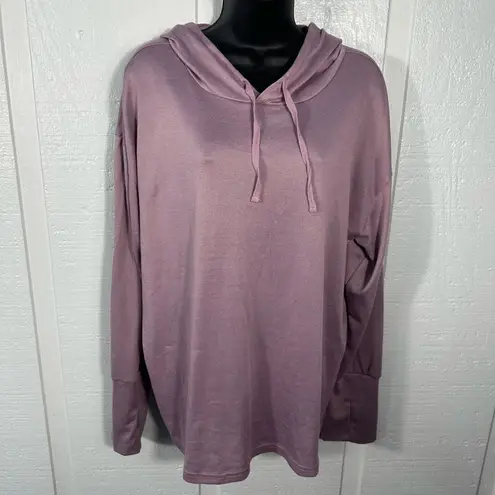 West Loop  Women’s Hooded Long Sleeve Top Size Large EUC - Image 3