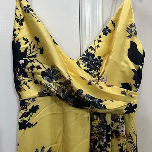 Jill Stuart Jill Yellow Floral Gown Size 4 US $308
