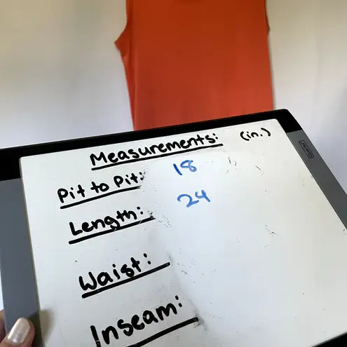 J.Jill perfect pima bright orange tangerine sleeveless tank top women's M FLAW Size M