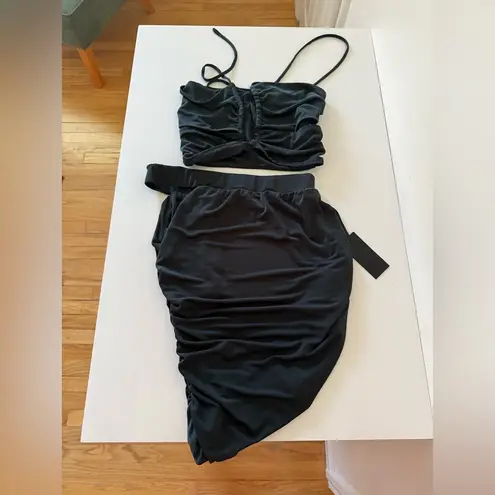 H:ours Skirt Set - Teal Green