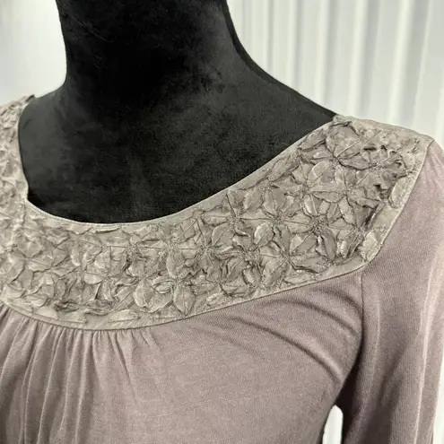 Boden USA Boden Limited Edition Women’s Gray 3/4 Sleeve Blouse Size 4