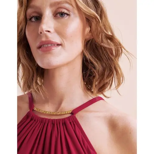 Magicsuit VAMP Solid Parker Convertible One Piece Swimsuit, Size 10 Dark Red