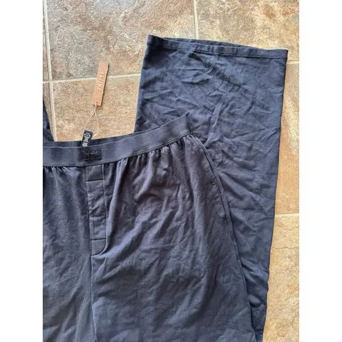 SKIMS Boyfriend Loose Pant Onyx Size XL