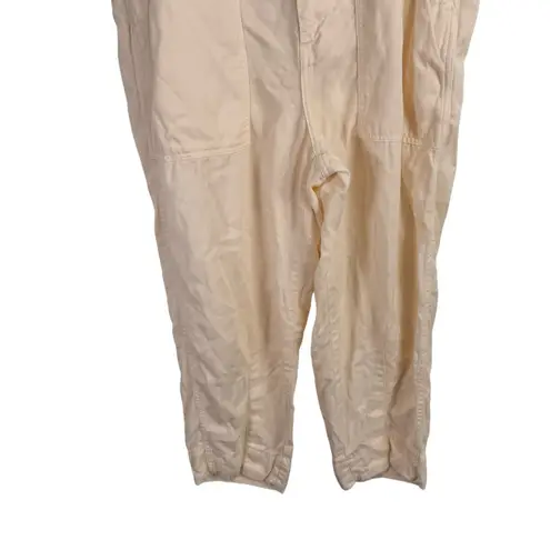 Everlane  Utility Barrel Pant Buttersoft Bone Cream Boho Office Career Womens 10