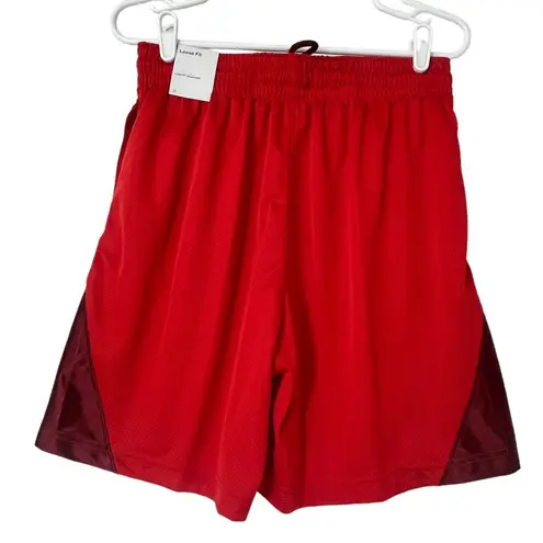 Nike  DRI-FIT ISOFLY WOMENS SIZE M BASKETBALL SHORTS RED DH7363-658 SPORTY