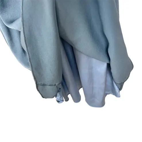 Privacy Please NEW Kamila Midi Slip Dress S Light Blue