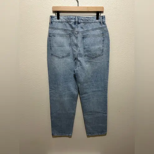 DÔEN Diana Jean Vendôme Wash 30 High Rise Straight Leg 100% Cotton Denim Blue