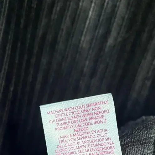 No Boundaries  Black Velour Cropped‎ Pullover Size XXXL