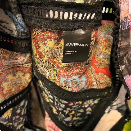 Zimmermann Zimmerman Trinity tapestry top 