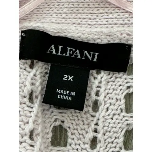 Alfani  Light Knitted Cardigan Sweater