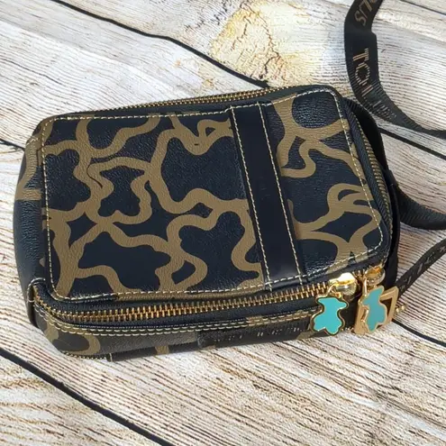 Tous brown and black crossbody bag