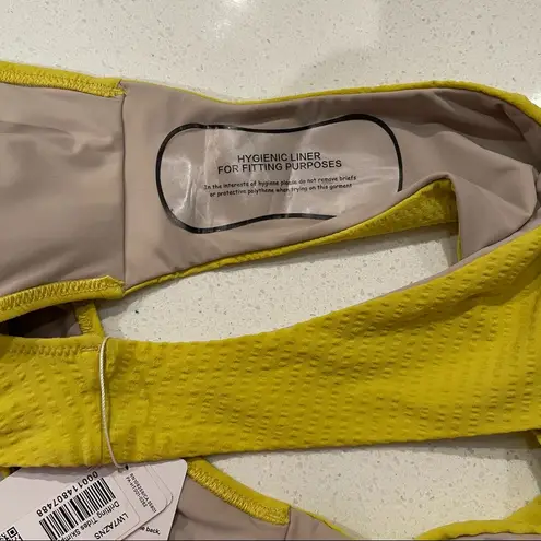 Lululemon Drifting Tides Skimpy Bottom Yellow Size XL