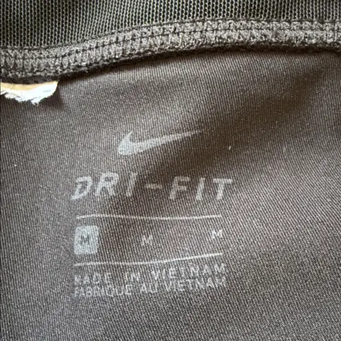 Nike  Black Leggings with White Swoosh