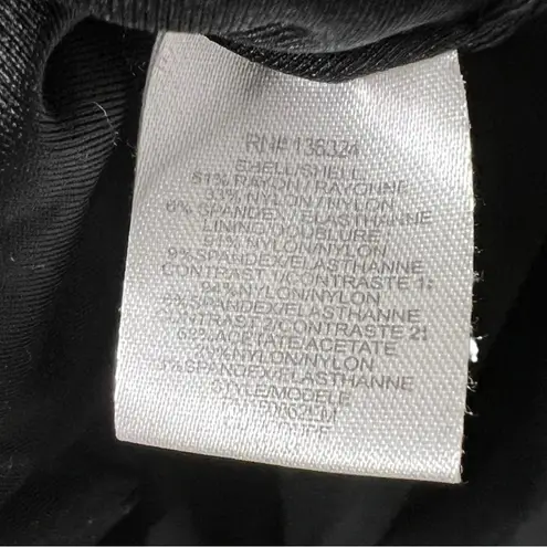 Halston Heritage Black Sleeveless Womens Dress Size Medium