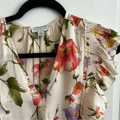 Current Air 595  Los Angeles Floral Sleeveless Dress Size small