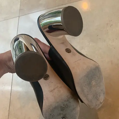 Proenza Schouler Like New Leather and Metal Shoes