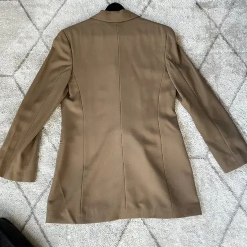 Salvatore Ferragamo COPY - Vintage Tan 3-Button Blazer Bell Sleeve Sz 10