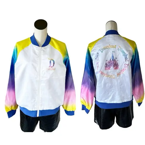 Disney NWT  Walt  World Jacket  White Castle Mickey Mouse Windbreaker