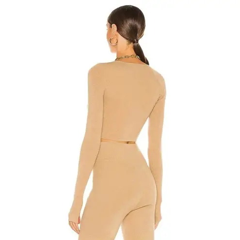 Atoir Noah Knit Shorts in Sepia X